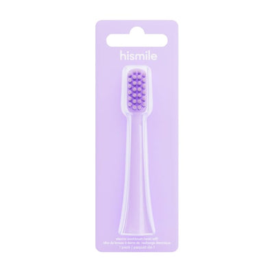 Superdrug HiSmile Electric Toothbrush Head Refills - Purple (1Pk)- Buy online at McGrocer
