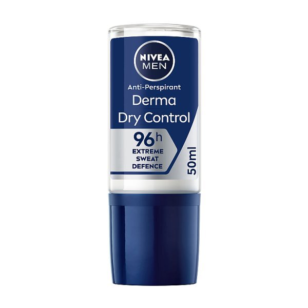 NIVEA MEN Derma Control Max Déodorant anti-transpirant roll-on 50 ml