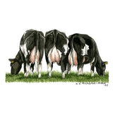 Kevin Milner Countryside Fresian Kuh Karte