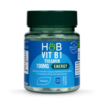 Holland Barrett Vitamin B1 Thiamin 100mg 120 Tabletten