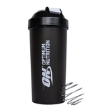 Large Capacity Shaker Bottle with Wire Mixing Ball 1L