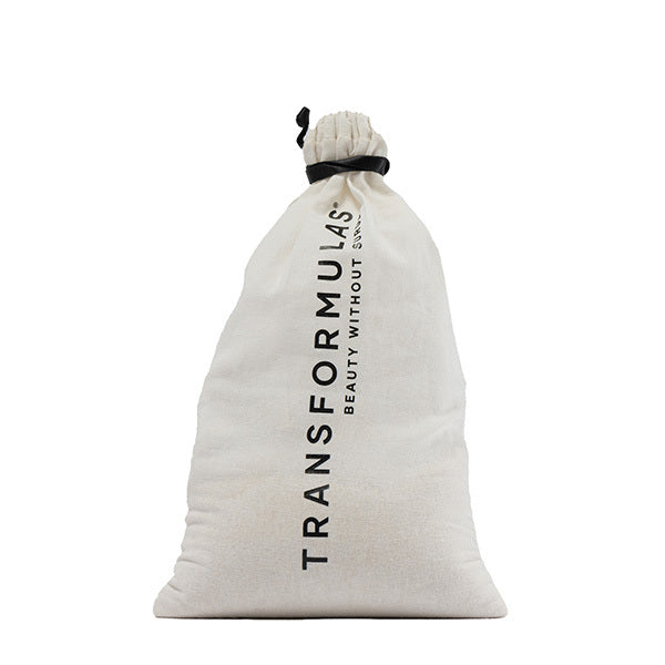 Transformulas Dust Bag Natural + Black Ribbon