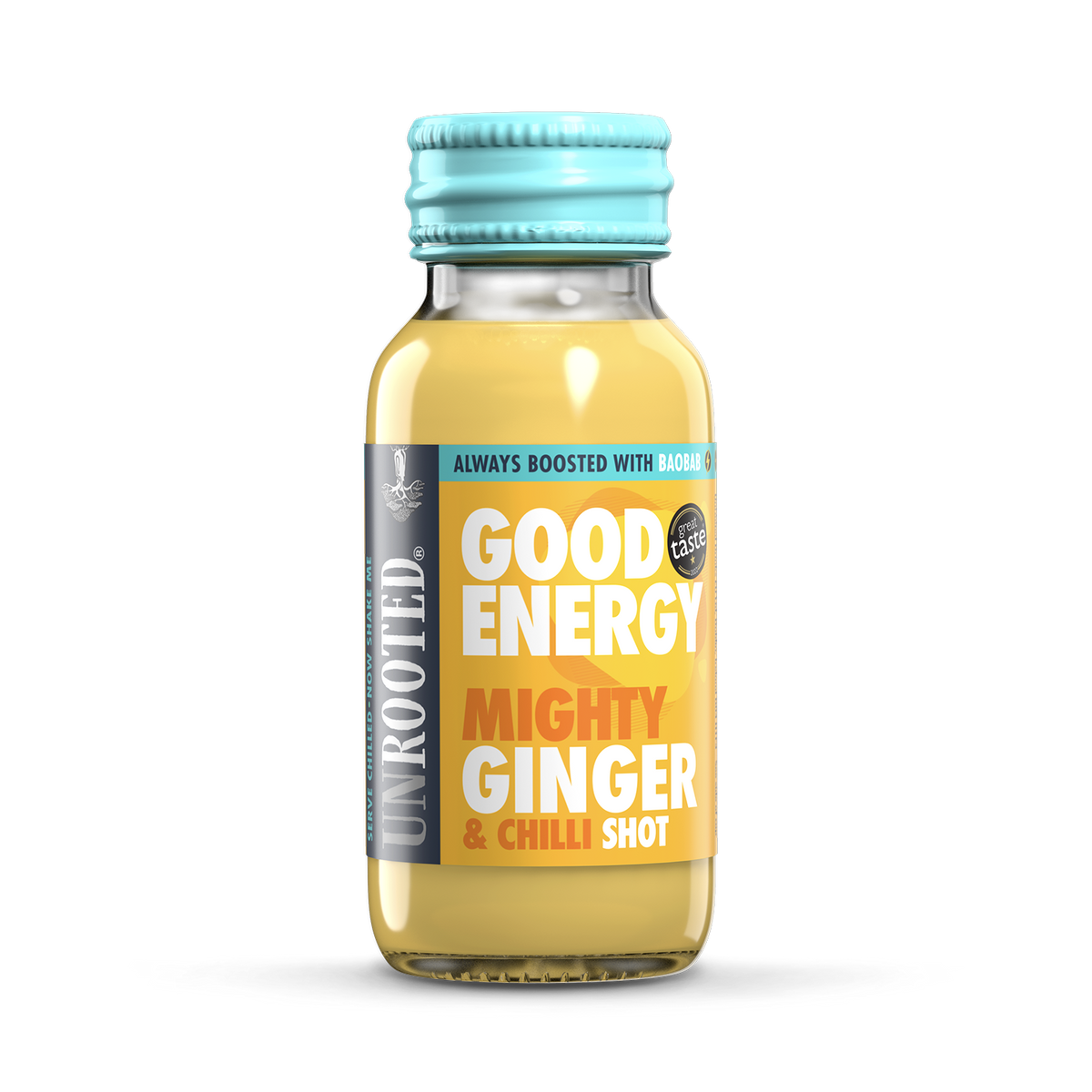 Unrooted Good Energy – Mighty Ginger and Chilli Shot 60ml