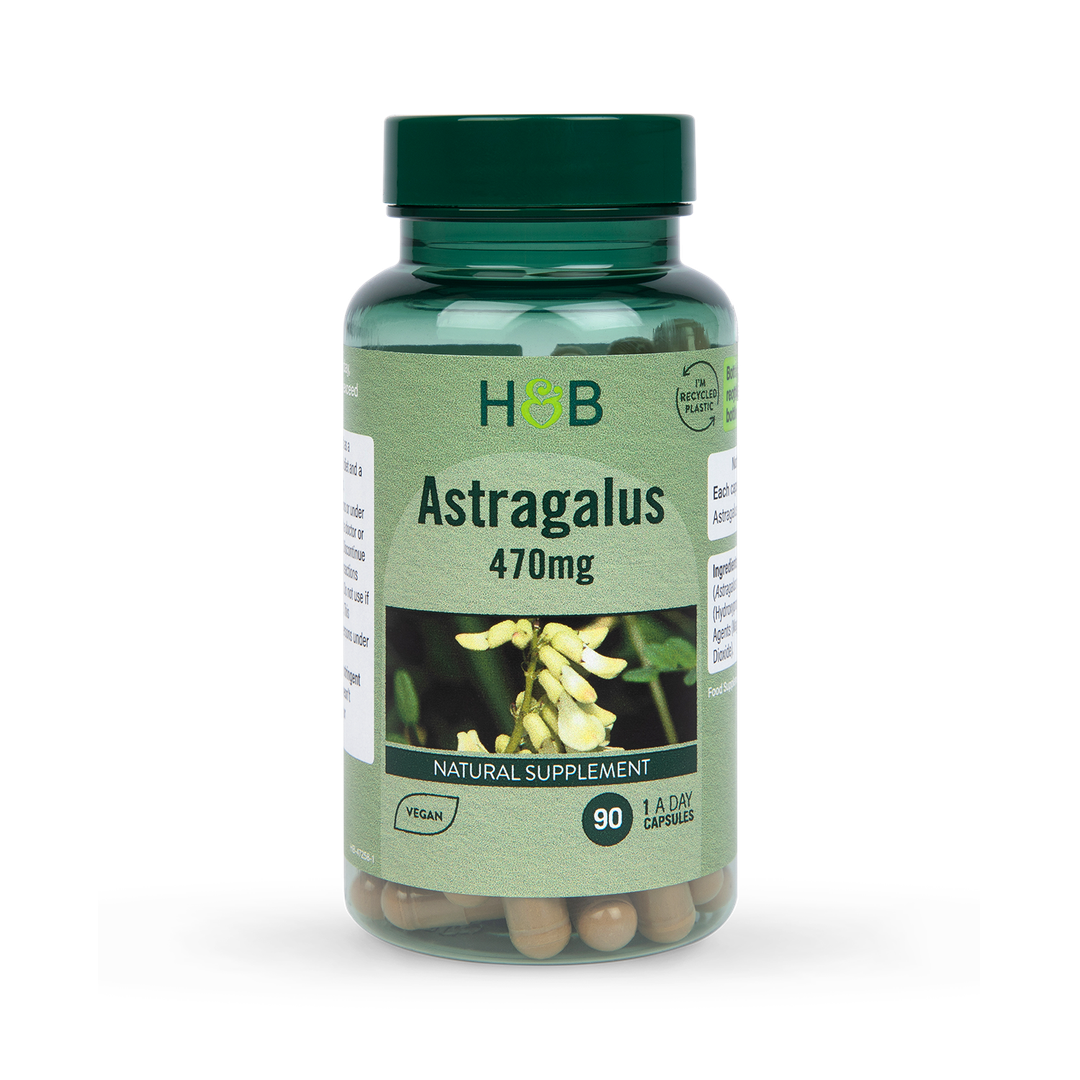 Holland Barrett Astragalus 470mg 90 Capsules