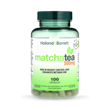 Holland Barrett Matcha Tea 500mg 100 Capsules