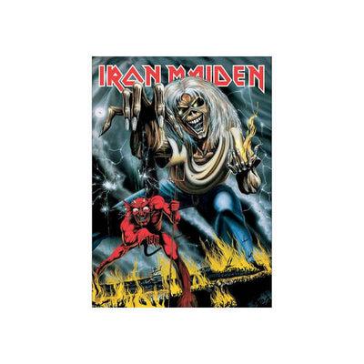 Superdrug Iron Maiden Number Of The Beast Postcard- Buy online at McGrocer