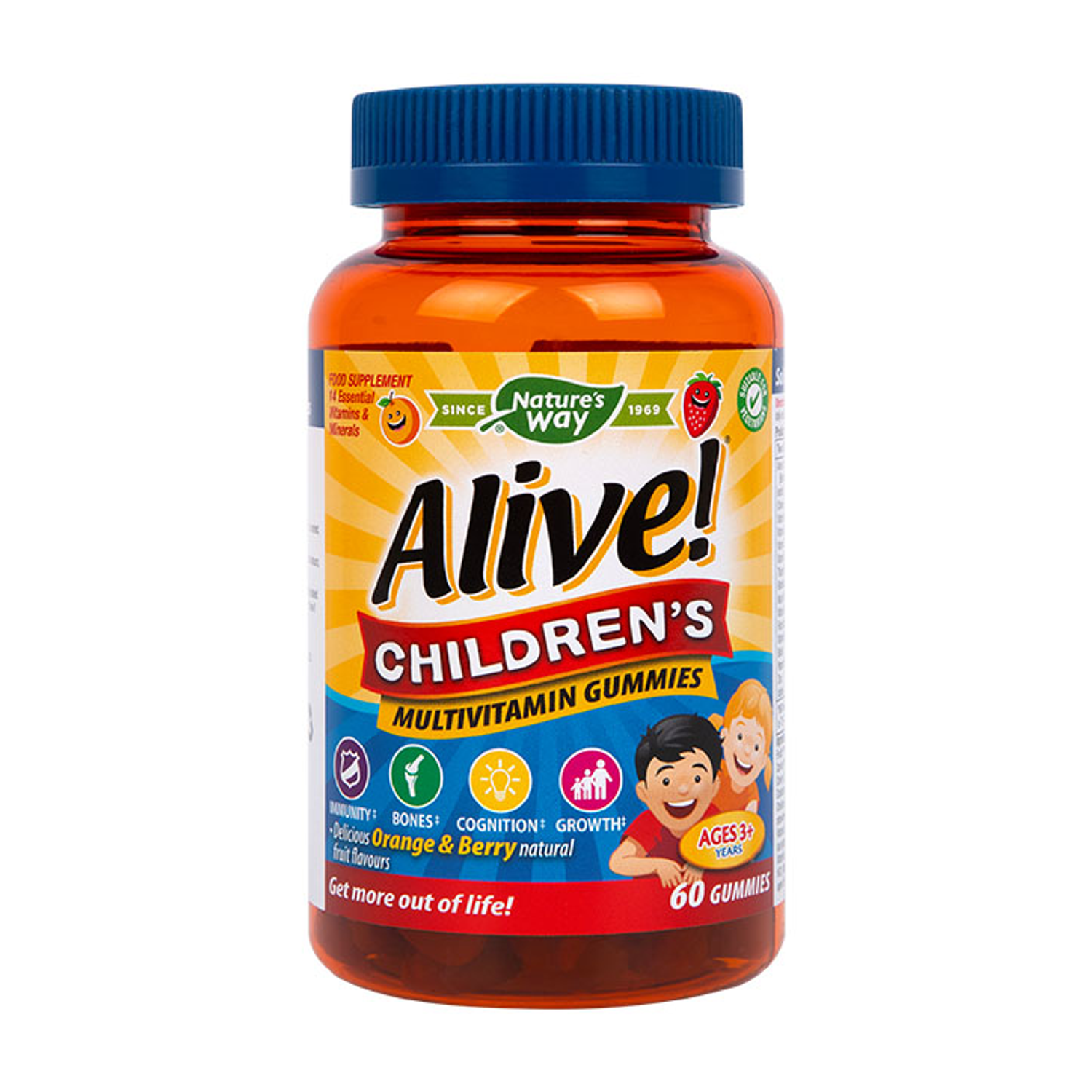 Children's Multivitamin and Mineral Soft Jells with Fruit & Veg 60 Count