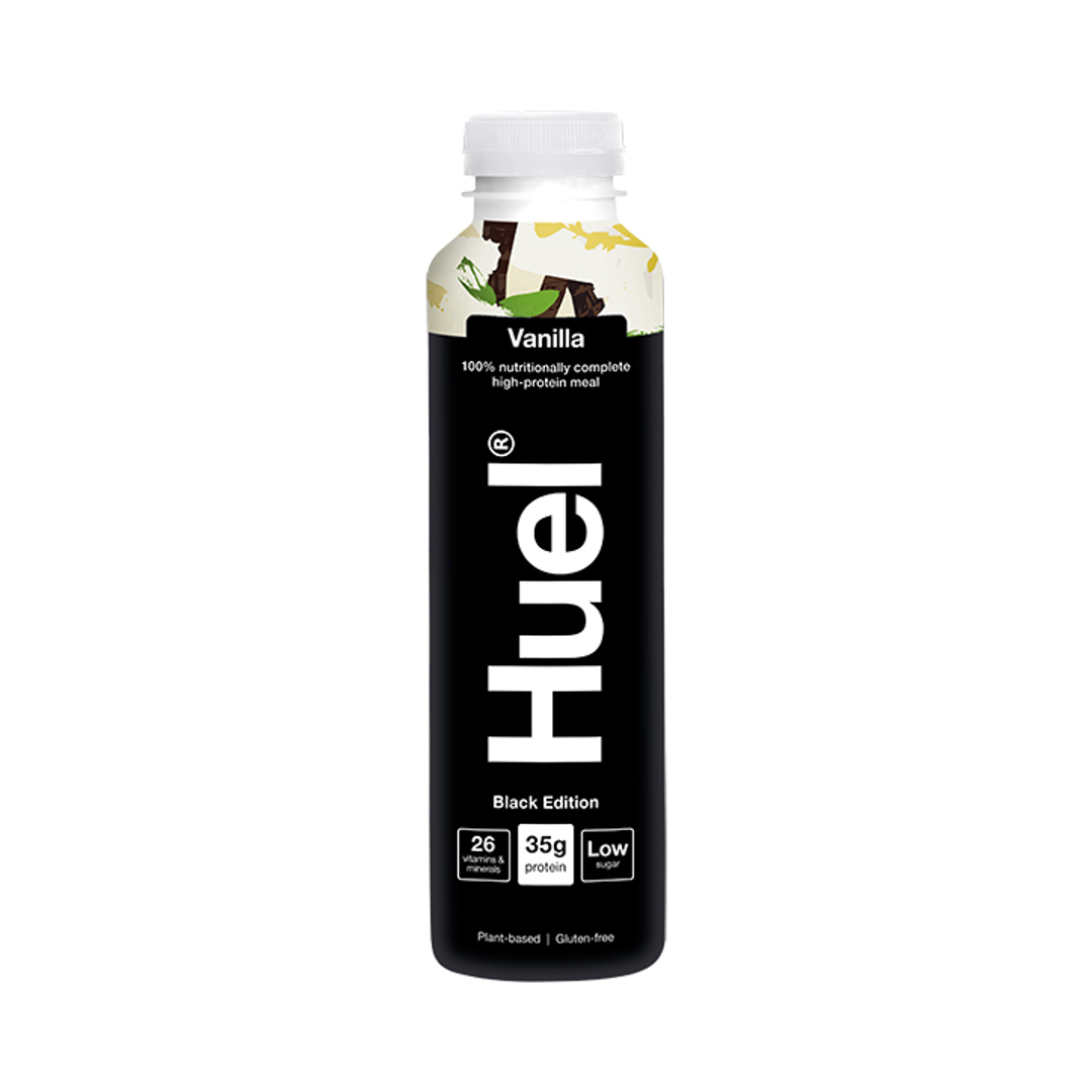 Huel Black Edition 100 Nutritionally Complete Meal Vanilla 500ml