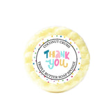 Emily Victoria Triple Butter Soap Sponge- Thank You - Coconut Crush
