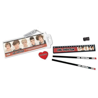 Acheter en ligne chez McGrocer l'ensemble de papeterie One Direction Phase 3 (lot de 5) Superdrug