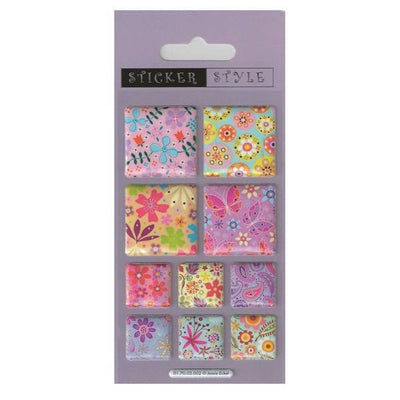 Superdrug Autocollants Carrés Fleurs Fluffy - Acheter en ligne sur McGrocer
