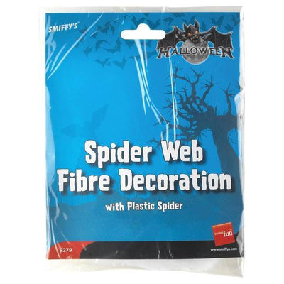 Superdrug Smiffys Plastic Spider Web Halloween Decoration- Buy online at McGrocer