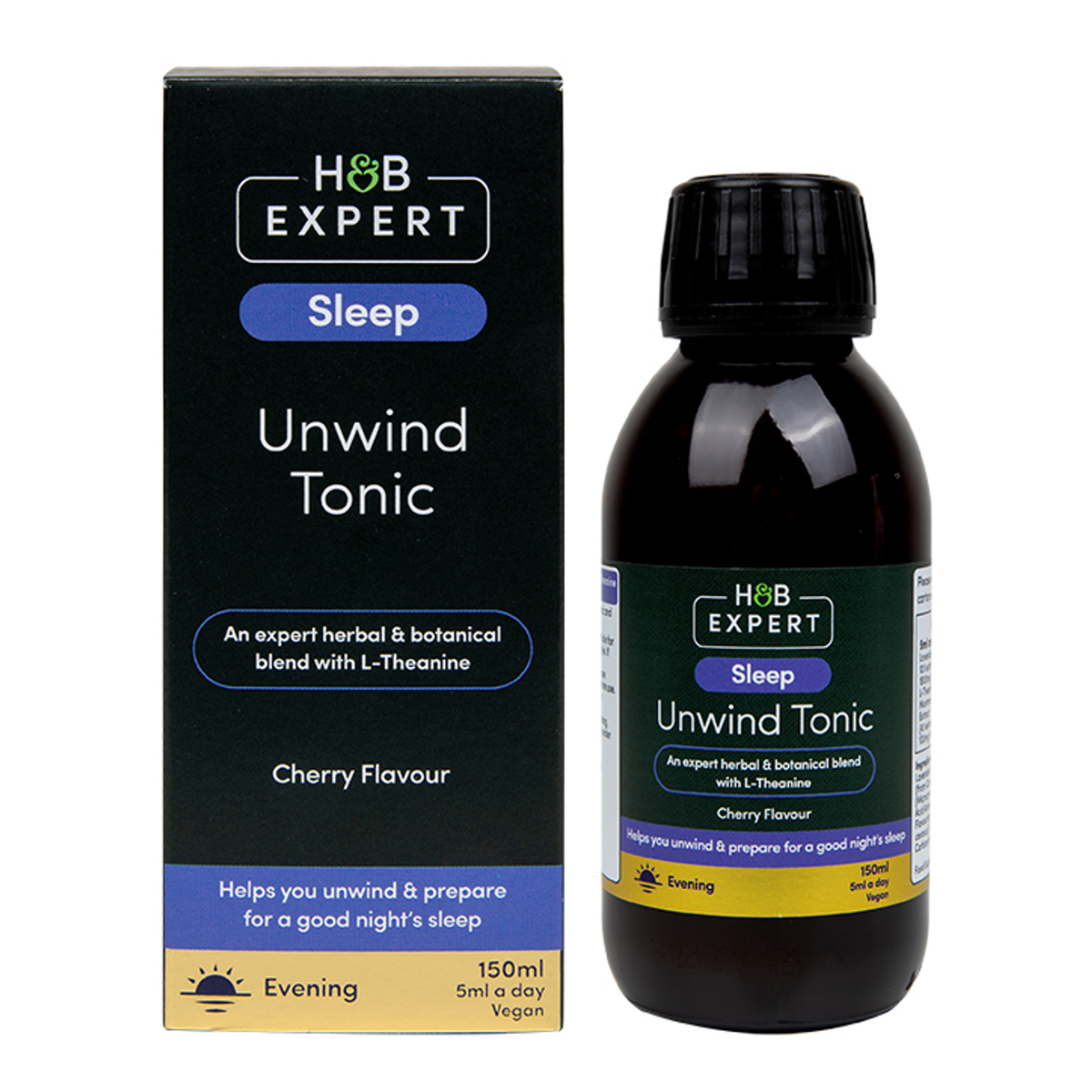 Cherry Flavoured Relaxation and Sleep Support Liquid Tonic 150ml
