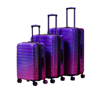Superdrug IFLY Fibretech 3pcs Premium Luggage Set - Purple- Buy online at McGrocer
