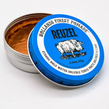 Reuzel Blue Strong Hold Pomade For High Shine Look, Vanilla Scent 95g
