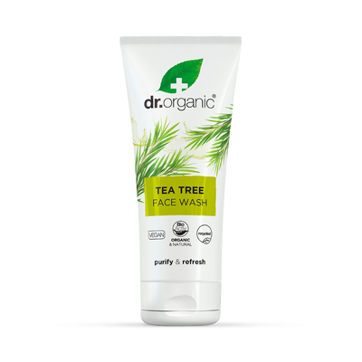 Holland & Barrett Dr Organic Tea Tree Face Wash 200ml- Buy online at McGrocer