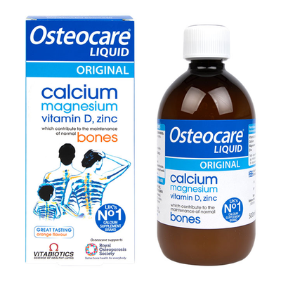 Holland & Barrett Calcium et Vitamine D Santé osseuse Supplément liquide 500 ml - Acheter en ligne chez McGrocer