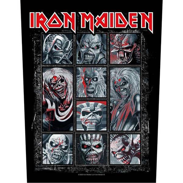Iron Maiden 10 Eddie Aufnäher