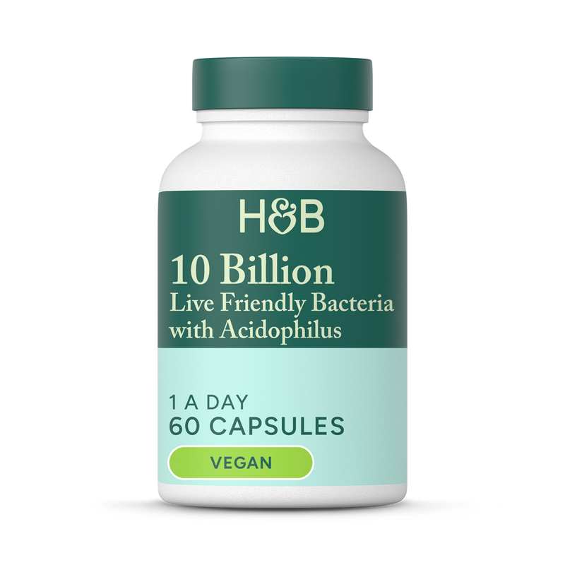Holland Barrett Potent Acidophilus 10 Billion 60 Capsules