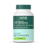 Holland Barrett Potent Acidophilus 10 Billion 60 Capsules