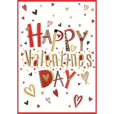 Simon Elvin Traditionelle Valentinstagskarte (6er Pack)