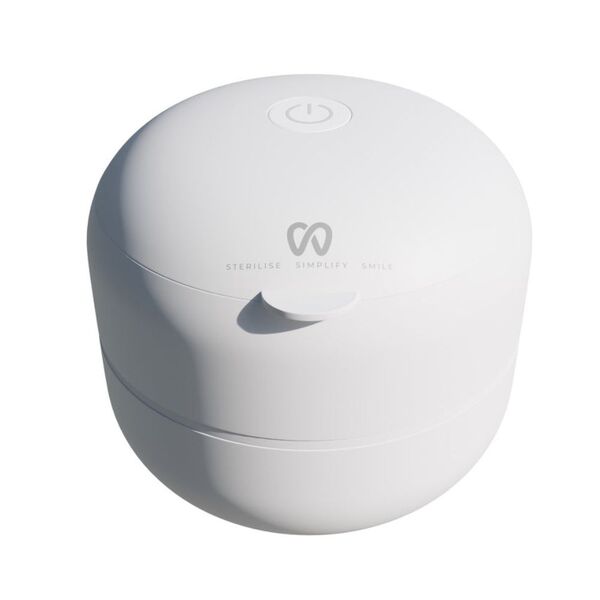 Opulus The Pulse Pod Ultrasonic & UV Retainer Cleaner White