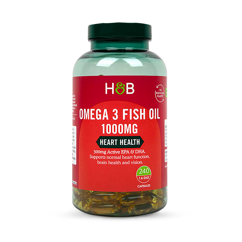 Holland Barrett Omega 3 Fish Oil 1000mg 240 Capsules