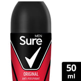 Sure Men Antiperspirant Deodorant Roll On Base Original 50Ml
