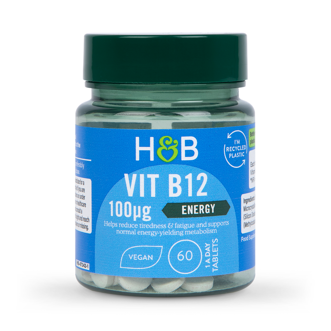 Holland Barrett Vitamin B12 100ug 60 Tablets