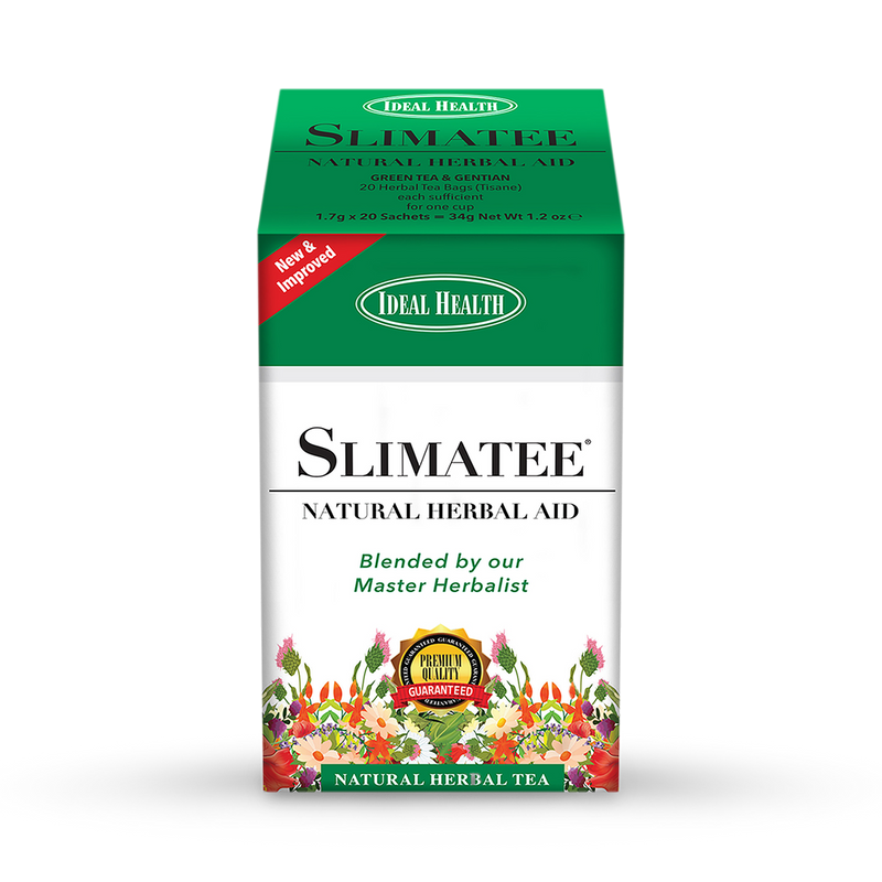 Ideal Health Slimatee Green Tea Gentian 20 Tea Bags