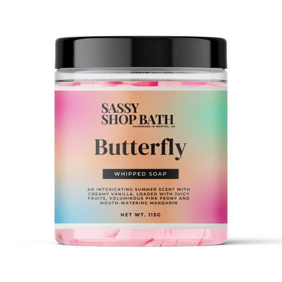 Superdrug Sassy Scents Sommerfugl Pisket Såpe 115g- Kjøp online hos McGrocer