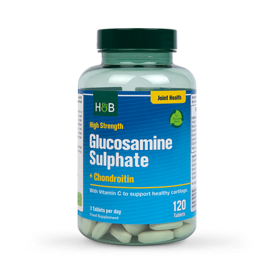 Holland Barrett High Strength Glucosamine Sulphate Chondroitin 120 Tablets