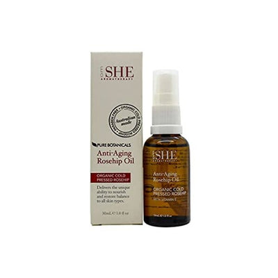 Superdrug OM She Aromatherapy Anti Aging Rosehip Oil 30ml - اشترِ عبر الإنترنت من McGrocer