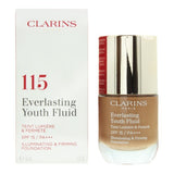 Clarins Everlasting Youth Fluid Foundation 30ml - 115 Cognac