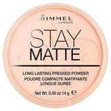 Rimmel Stay Matte Pressed Powder Pink Blossom 2