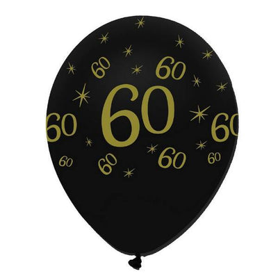 Creative Party lateks perlemorsglans 60-årsballonger (pakke med 50)