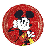 Disney Paper Mickey Mouse Party Plates (Pack of 8)