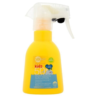 Superdrug Solait Kids Sun Cream Spray SPF50+ 200ml- Buy online at McGrocer