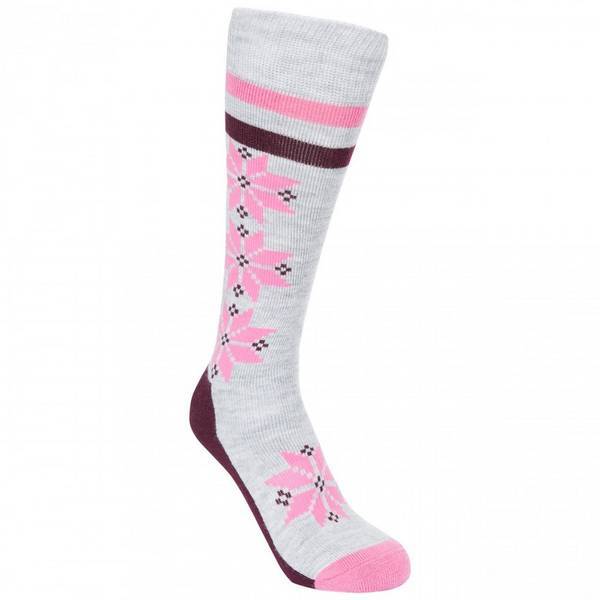 Trespass Womens Snowfall Thermal Ski Socks (Pack Of 1) (6-9)