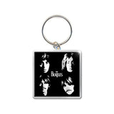 The Beatles Faces Photo Print Keyring