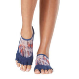 Toesox Womens Luna Santa Fe Half Toe Socks (M)
