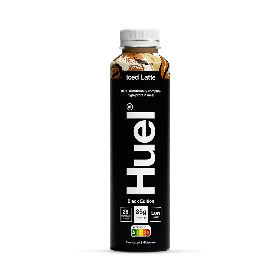 Huel Black Edition 100 Nutritionally Complete Meal Iced Latte 500ml