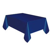 Unique Party Rectangular Plastic Solid Party Table Cover