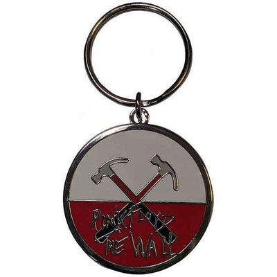 Superdrug Pink Floyd The Wall Hammers Logo Keyring- Buy online at McGrocer