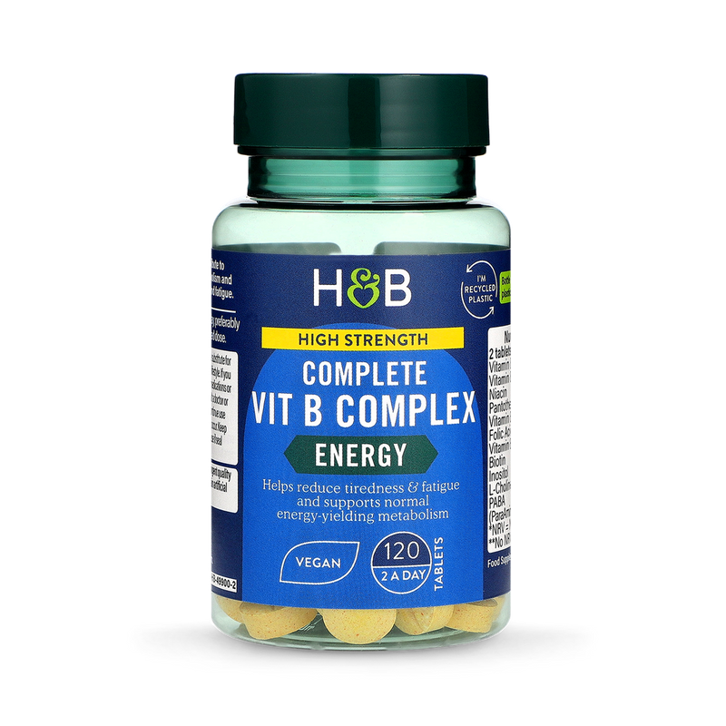 Holland Barrett High Strength Complete Vit B Complex 120 Tablets