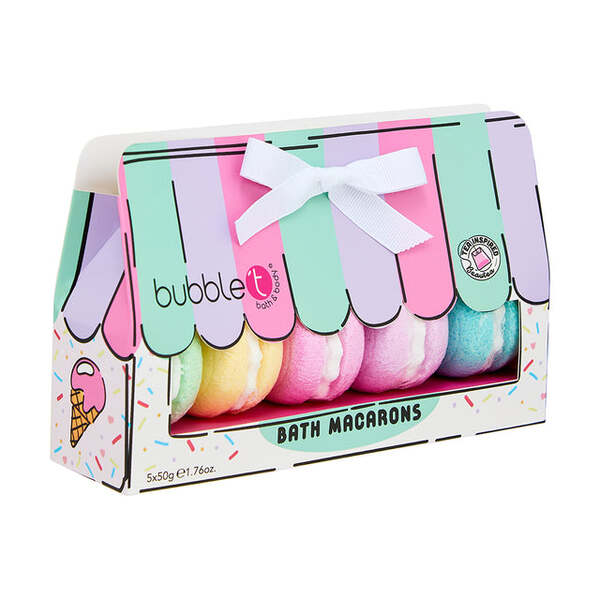Bubble T Cosmetics Bath Bomb Macaron Gift Set