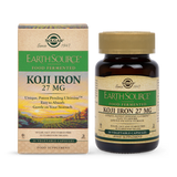 Solgar Earth Source Food Fermented Koji Iron 30 Capsules