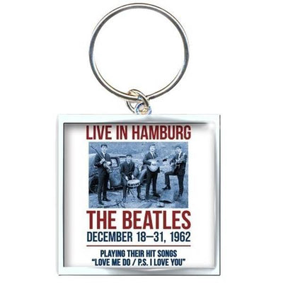 The Beatles 1962 Hamburg Fototrykk Nøkkelring