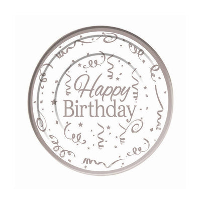 Superdrug Plastik Happy Birthday Einwegteller (10er-Pack) (26cm) - Online bei McGrocer kaufen