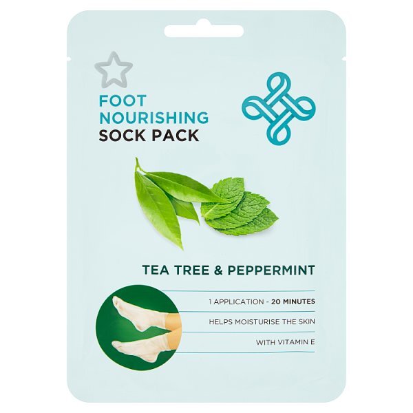 Superdrug Tea Tree and Peppermint Foot Mask & Foot Socks